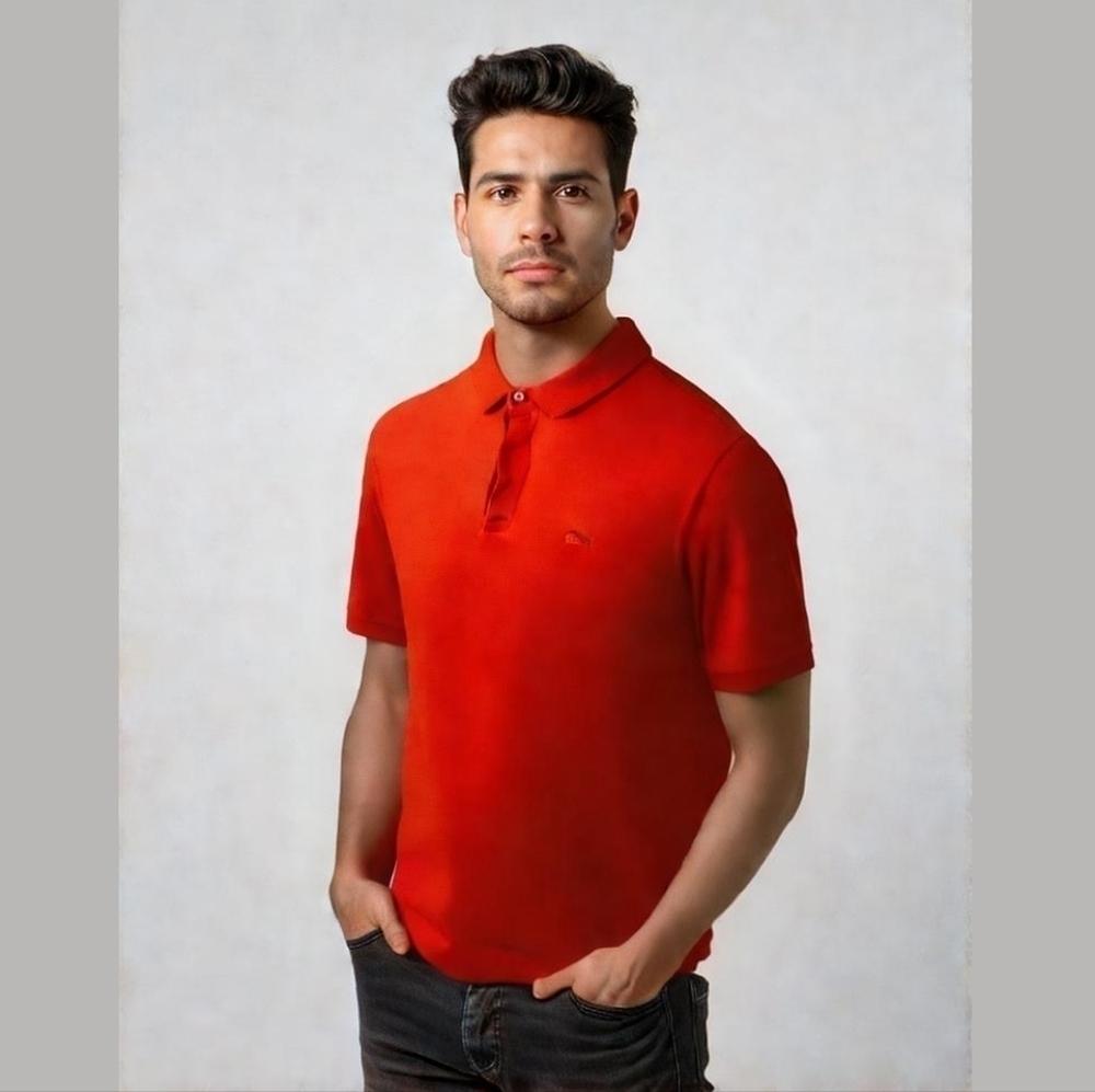 LACOSTE Pique Knit Polo Shirt Top XXL